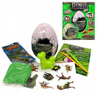 Яйцо с набором для творчества Dino Paleontology. EGG 4 в 1 в коробке 40*6*28.5 см ДТ