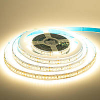 Led лента AVT 24В белая теплая smd2835 168LED/m IP20, 1м