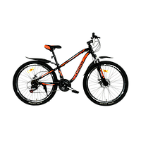 Горный велосипед подростковый Cross RIDER 26" 13", Черный/красный