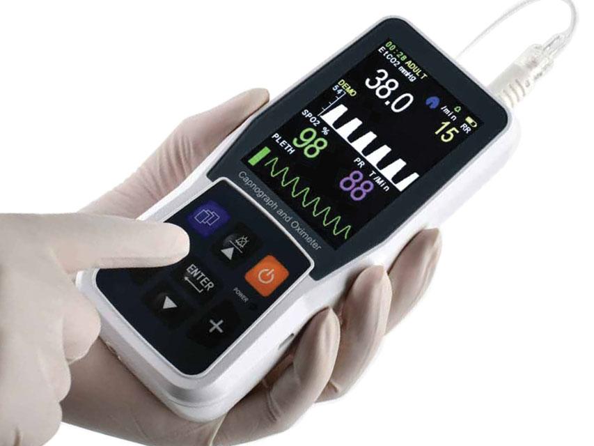Монітор капнограф портативний PC‐900B Creative Medical, (4886745)