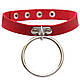 SKN-AS03 Red Chocker, фото 4