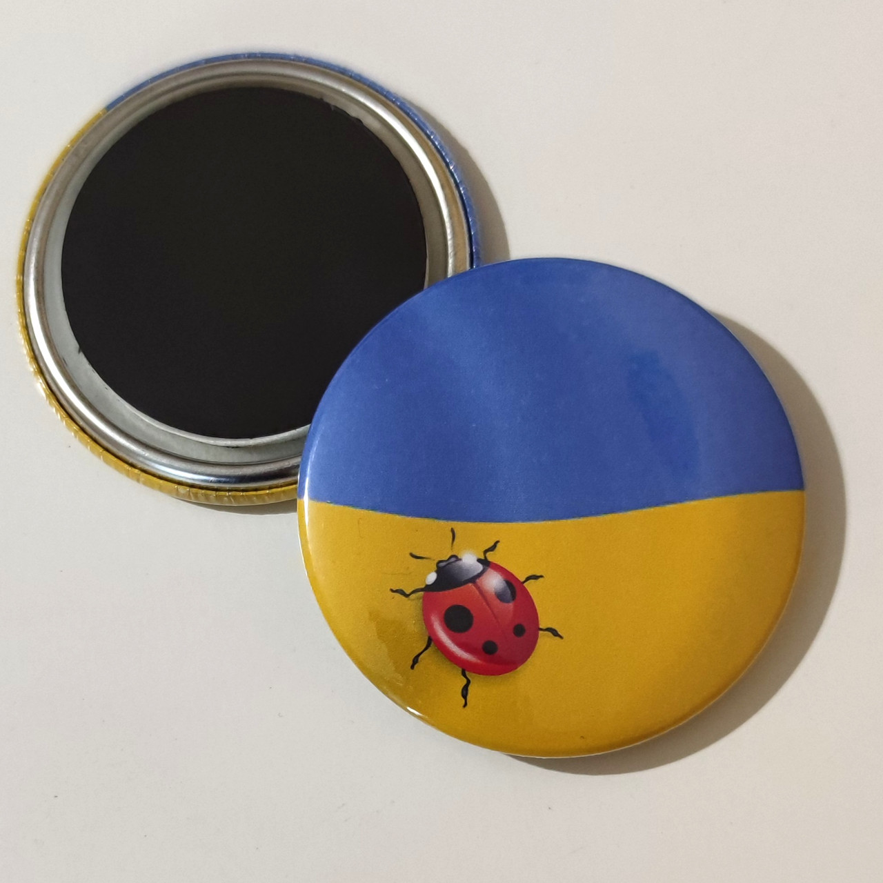 Магніт металевий Прапор України