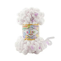 Alize PUFFY COLOR (Пуффі Колор) № 6470 (Пряжа, нитки для в'язання руками)