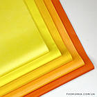 Тішью папір упаковочний яскраво-жовтий 50 х 70см (100 аркушів), фото 2