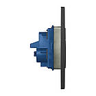 Кнопка зливу для інсталяції GROHE подвійна матована чорна 164374 38732KF0, фото 7