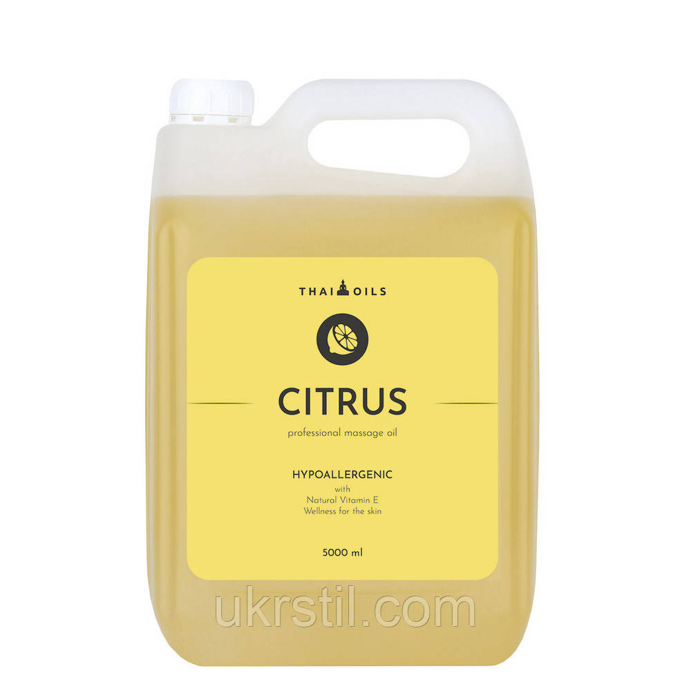 Масажна олія Citrus 5л, фото 1