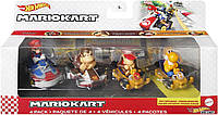 Подарочный набор машинок Hot Wheels Mario Kart Vehicle 4 шт. (HDB22)