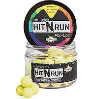 Бойлы плавающие Dynamite Baits Hit N Run Pop-Ups Yellow 12,0 мм