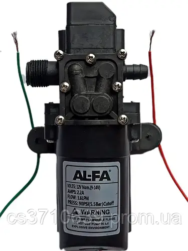 Купить Аккумуляторный насос для опрыскивателя 12 В AL-FA мембранный ...