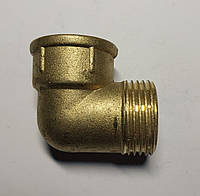 Кут 1в х 1н латунний посилений