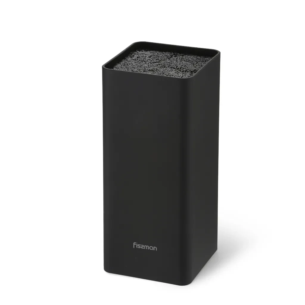 Підставка універсальна з пластику 10х10х22 см для кухонних ножів і ножиць Fissman, фото 1