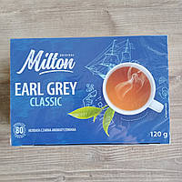 Чай Milton Earl grey Classic 80 пакетов 120 г