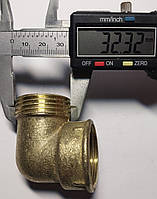 Кут 1в х 1н латунний