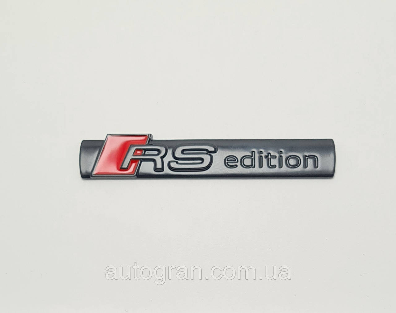 Емблема кузова Audi RS edition матова