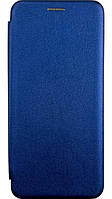 Кожаный чехол книжка Elegant на Realme 9i (на реалми 9ай) синий