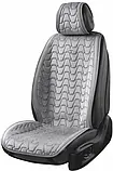 Накидки на сидіння велюр Сірі передні Beltex Chicago, фото 2