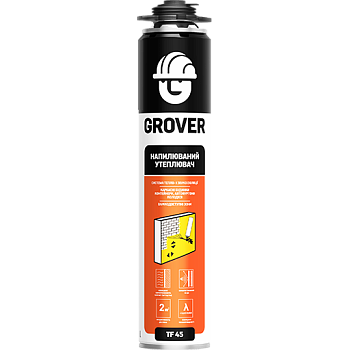 Утеплювач напилюваний GROVER TF45 пістолетний, 850мл (42495)