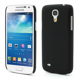 Чохол пластиковий матовий на Samsung Galaxy S IV S4 mini I9190, чорний