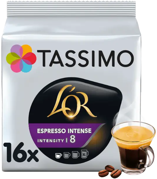 Кава в капсулах Тассімо - Tassimo Lor Espresso Intense 8 (16 порцій), фото 1