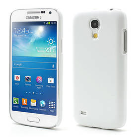 Чохол пластиковий матовий на Samsung Galaxy S4 mini I9190, білий
