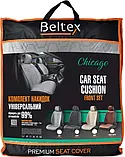 Накидки на сидіння велюр Сірі передні Beltex Chicago, фото 9