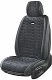 Накидки на сидіння велюр Чорні передні Beltex Chicago, фото 2