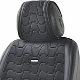 Накидки на сидіння велюр Чорні передні Beltex Chicago, фото 3