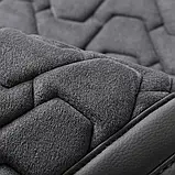 Накидки на сидіння велюр Чорні передні Beltex Chicago, фото 4