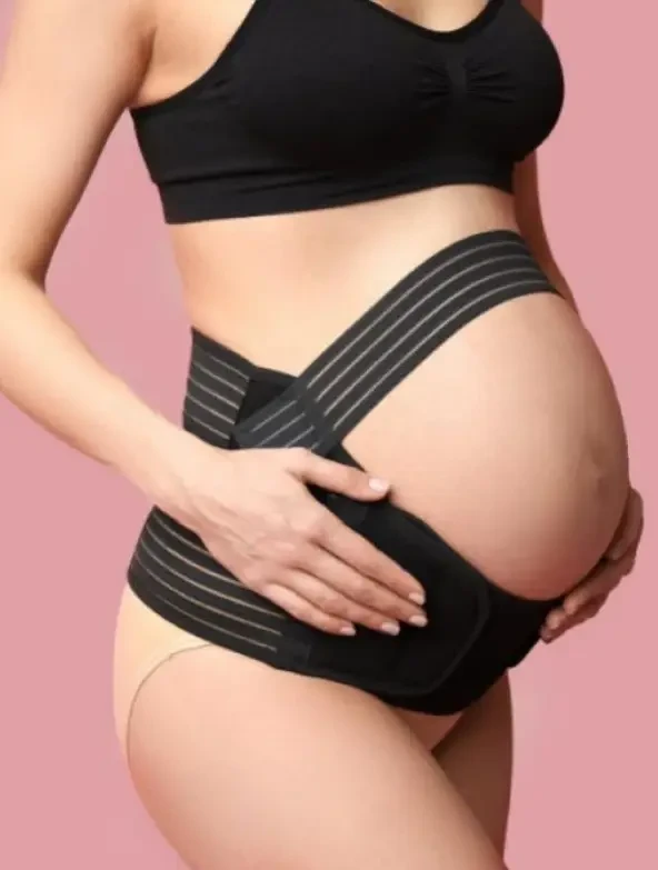 Бандаж для вагітних (XXL) Бандаж пояс для вагітних еластичний дородовий і післяпологовий медичний