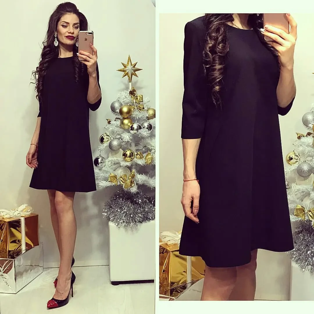 Сукня жіноча, модель 769, колір чорний