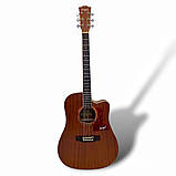 Гітара акустична Kaspar K515D BR + Чохол, фото 2