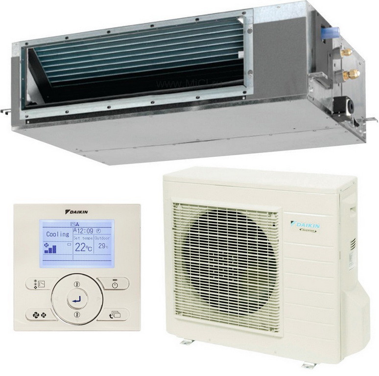 Канальний кондиціонер Daikin Sky FBQ100/RZQG100 Inverter