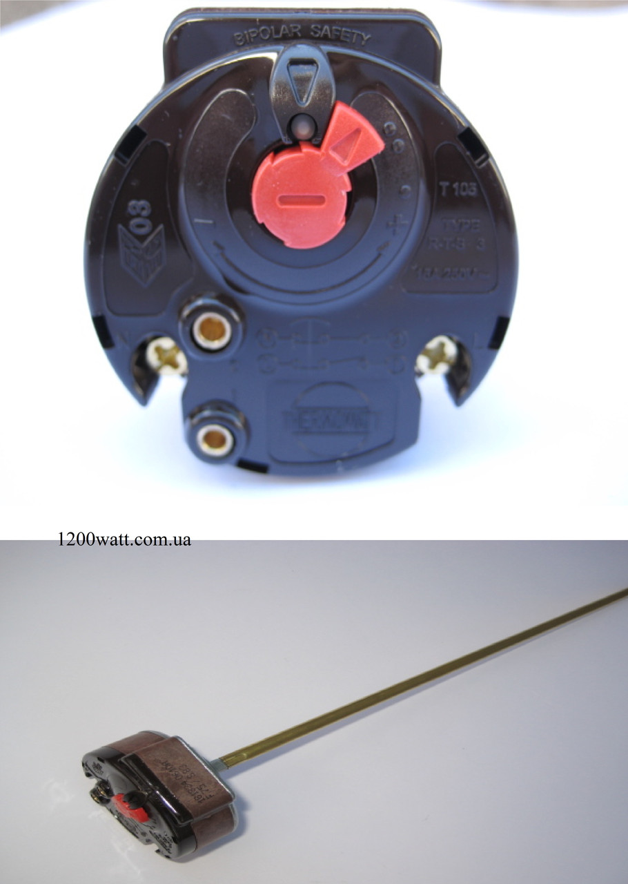 Терморегулятор із тепловим захистом Thermowatt RTS 16A