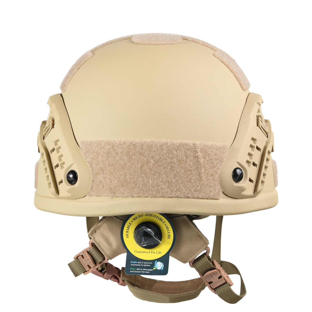 Шлем военный Кевларовый (Каска тактическая армейская) Mich WENDY NIJ IIIA (NATO) с направляющими ARC ACH Койот - фото 2 - id-p1790471050