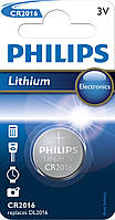 Батарейки Philips CR 2016 BL1