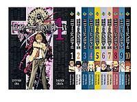 Набор манги книги по аниме Bee's Print Тетрадь смерти Death Note с 01 по 10 на русском языке M DNSET 01