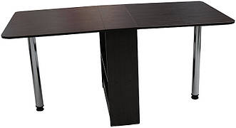 Стіл-книжка 3 LUXE STUDIO (З ПРЯМИМИ КУТАМИ, хромовані ніжки)