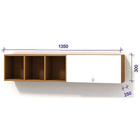 Модульна система №3 1350х250х300 (Модуль 1)