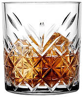 Набор 4 широких стакана Pasabahce Timeless 345мл стеклянные стаканы для напитков