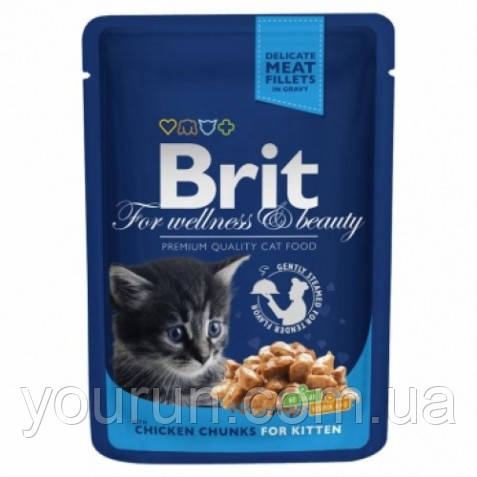 Brit Premium Cat Pouch для кошенят 100гр