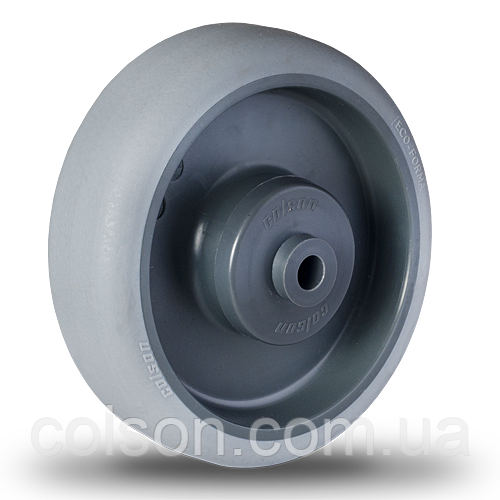 PE ECOFORM-серія колесо із сірим протектором із кронштейном із неіржавкої сталі