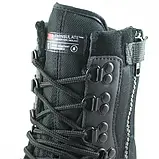 Черевики тактичні чорні демісезонні Mil-Tec Side zip boots на блискавці 12822102 розмір 39, фото 7