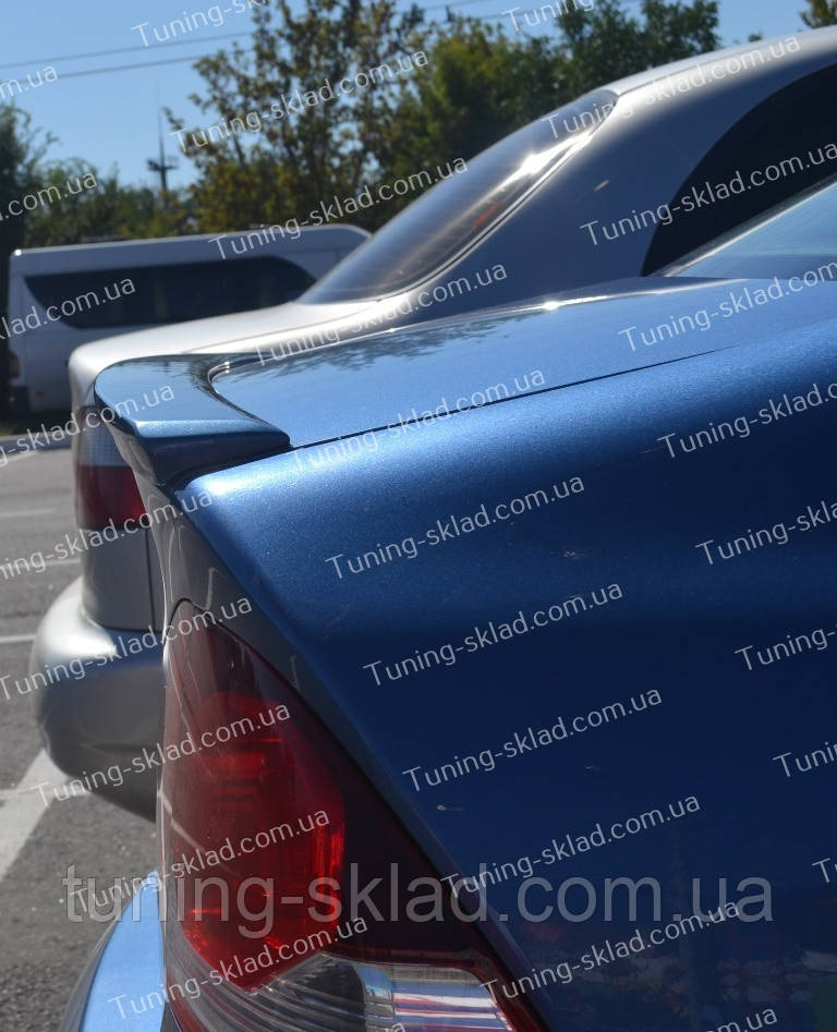 Задний спойлер Honda Civic 4d (спойлер на багажник Хонда Цивик 4Д), фото 1