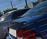 Задний спойлер Honda Civic 4d (спойлер на багажник Хонда Цивик 4Д), фото 4