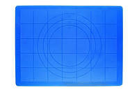 Силиконовый противень-коврик 0058 45х35см с разметкой кухонная силиконовая формочка форма