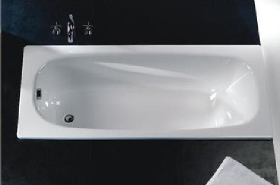 Ванна сталева BLB Unica B75U 170x75 з алюмінієвими ручками