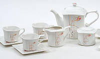Чайный сервиз Spoleto-19 15 предметов на 6 персон, фарфор, 220мл набор для чая сервиз