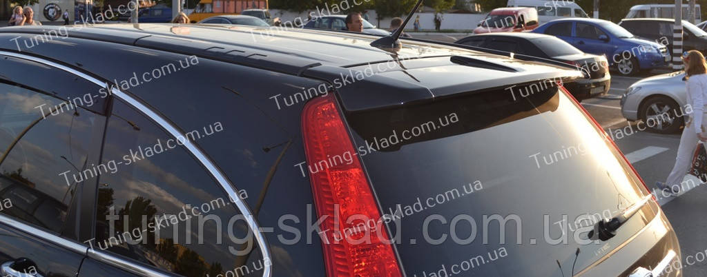 Спойлер на Хонда Срв 3 (сходилер на задні двері Honda Cr-V 3), фото 1