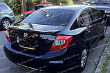 Спойлер Honda Civic 9 new (спойлер на кришку багажника Хонда Цивік 9 4Д), фото 2