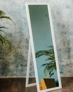 Дзеркало M серії, 162 Х 50 Х 45 см., дерево, колір білий, фото 1